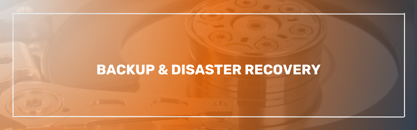 Backup & Disaster Recovery